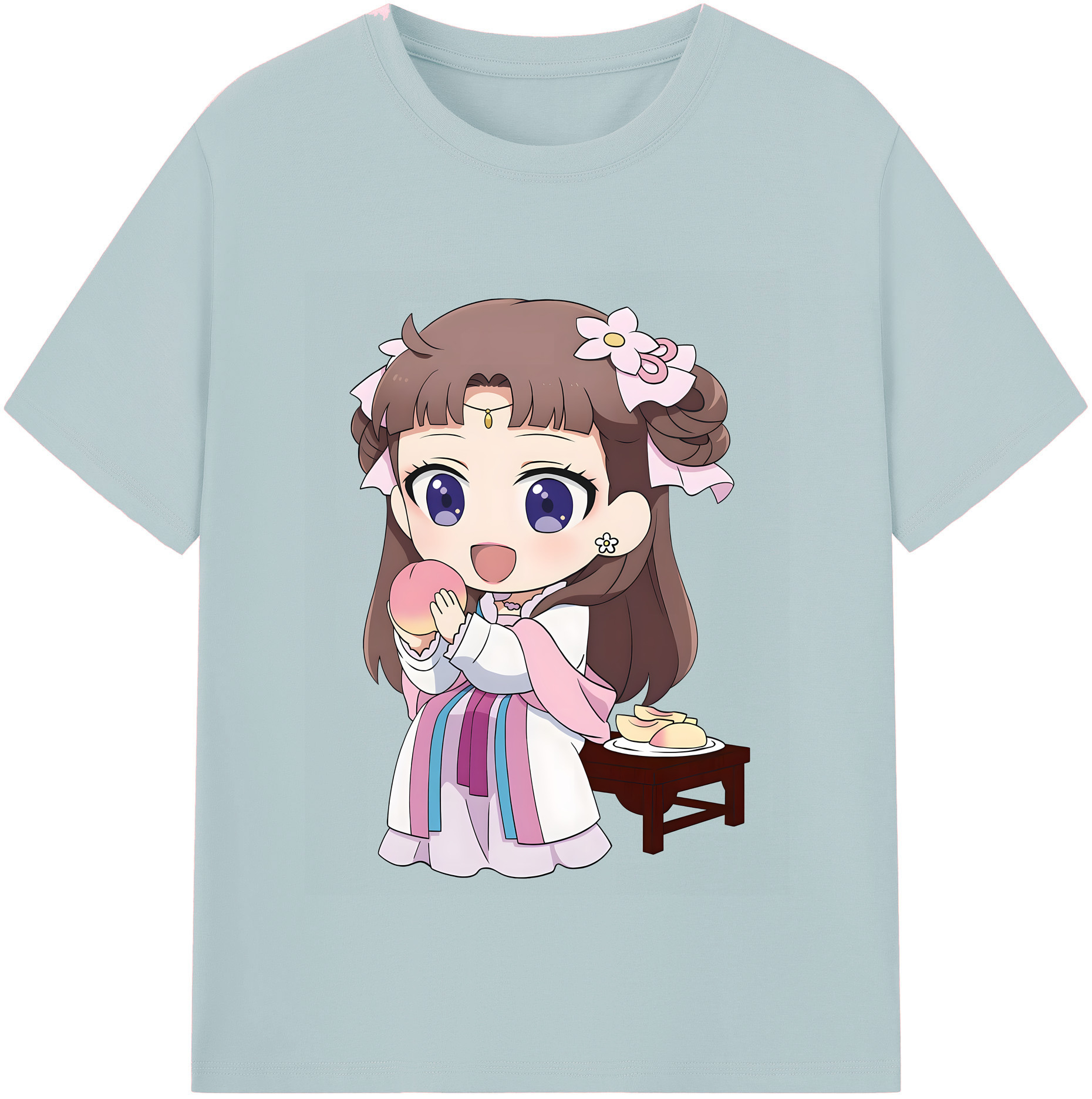 （画像用） 薬屋のひとりごと The Apothecary Diaries 綿100％半袖Tシャツ（フロントプリント）